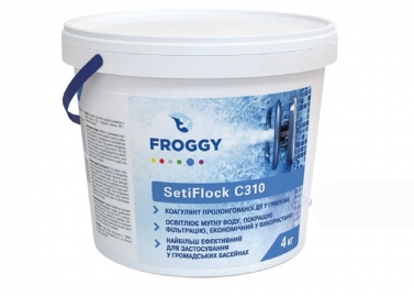 SetiFlock C310 Froggy 4кг - НЕ ПОСТАВЛЯЕТСЯ- Химия для бассейна